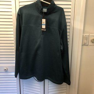 Callaway men dark green 1/4 Golf Weather Series XL